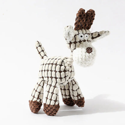 Toys, Dog-bite Toys, Dog-bite Sound-making Toys, Funny Donkeys, Tough and Tooth-grinding Pet Plush Toys