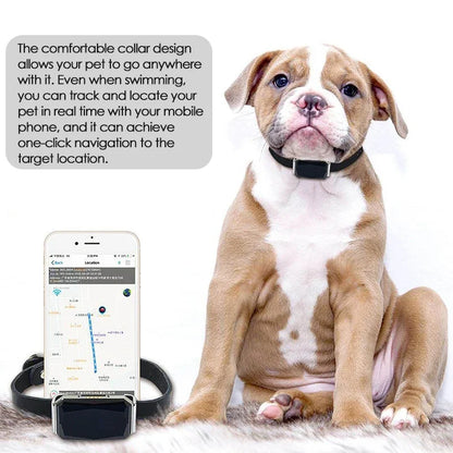 Waterproof Pet GPS Tracker System Locator CatS Dogs Puppy Adjustable Collar Real-Time Call Remote Control GPS Locator