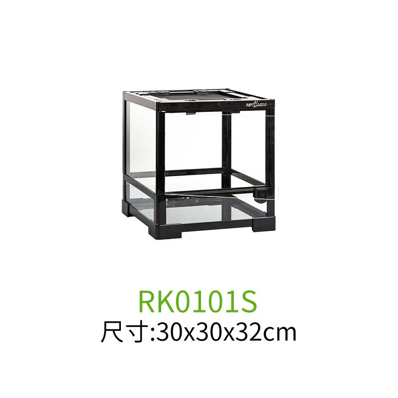Climbing Pet Ecological Tank for Lizard and Chameleon Breeding,Landscape Reptile Box Suitable for Tortoise Snake and Multiple