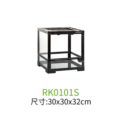 Climbing Pet Ecological Tank for Lizard and Chameleon Breeding,Landscape Reptile Box Suitable for Tortoise Snake and Multiple