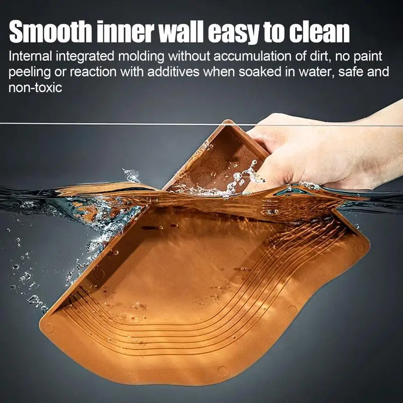Turtle Water Dish Anti-Slip Turtle Bathing Pot Multifunctional Tortoise Water Bowl Turtle Pool Tortoise Bathing Pool Pet Toys