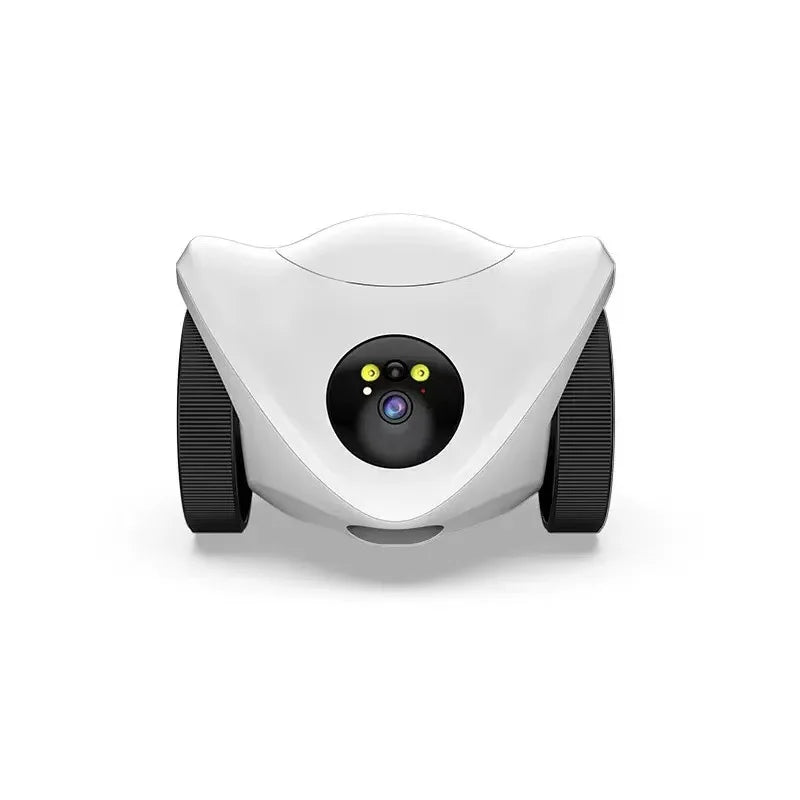 Wifi Whole-house Mobile Snack Dispensing Toy With HD Camera Cat Dog Smart Interactive Toy Pet Companion Robot