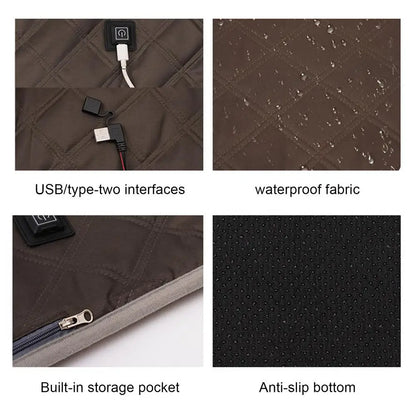 USB Heating Pad For Pet Winter Warmer Temperature Adjustable Intelligent Heating Mat For Cat Dog Nest Electric Heated Cushion