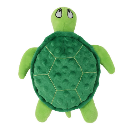 Turtle Squeak Dog Toy Sea Turtle Puppy Plush Pet Toy Play Interactive Supplies