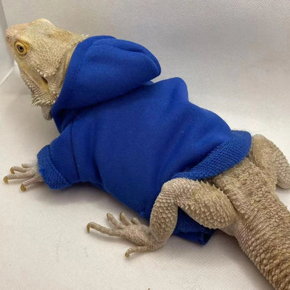 Fashion Bearded Dragon Clothes Costume Accessories Warm Apparel Clothing Hand-made Warm Coat Jackets for Small Animal Geckos