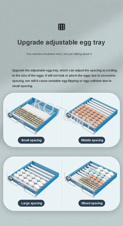 Incubator, Chicken Automatic Intelligent Small Incubator, Chicken Duck Goose Household Incubator, Mini Water Bed Incubator