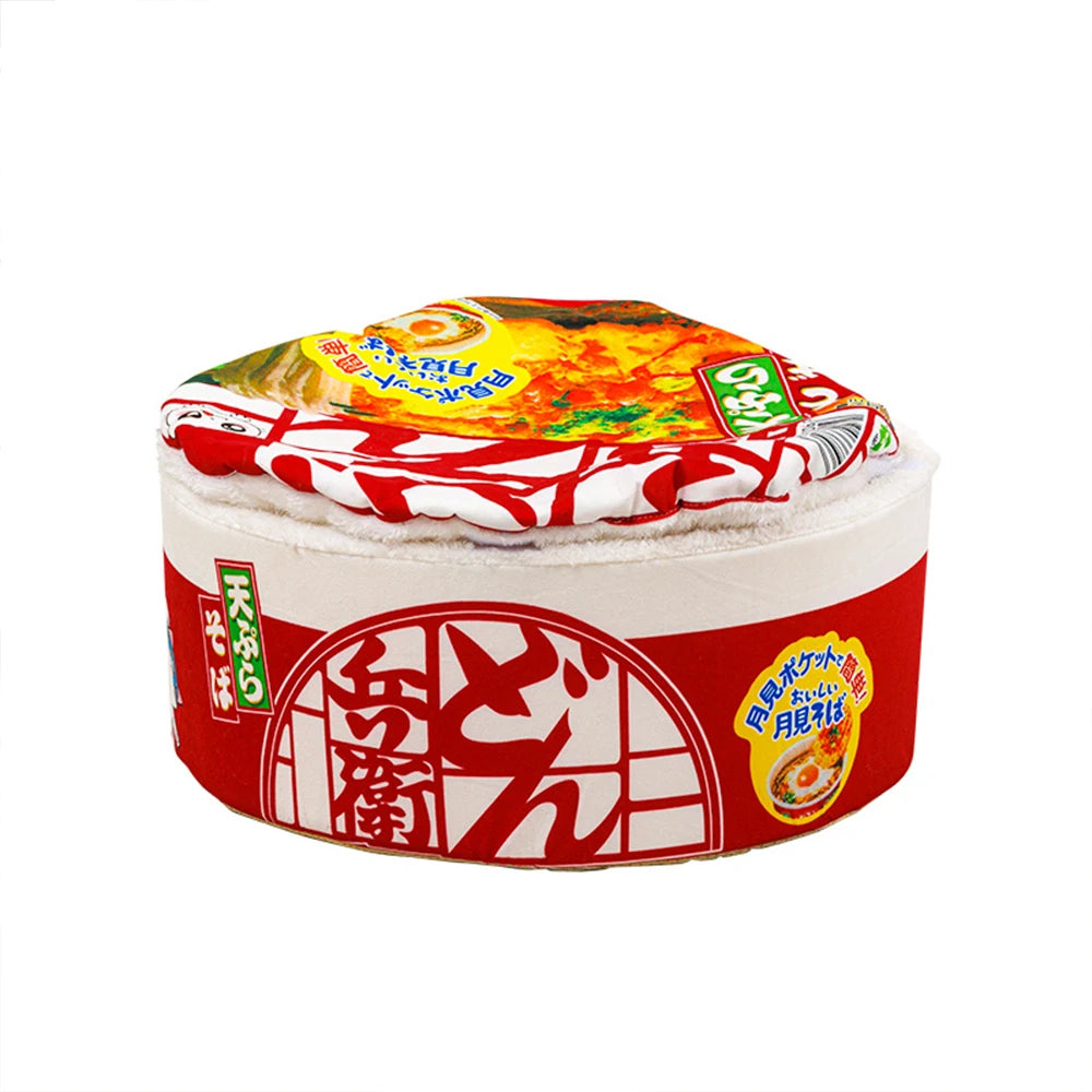 Pets Dog Cat House Kennel Super Large Instant Noodle Warm Dog Cat Nest Beds Cushion Udon Cup Noodle Pet Bed Cozy Nest