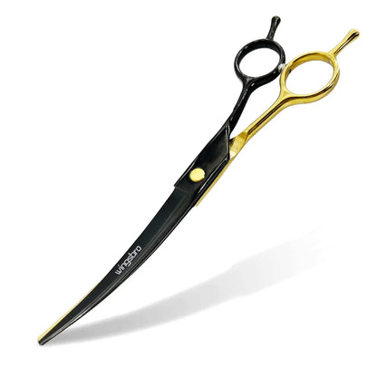 Pet Grooming Scissors   7inch Right and Left Hand Curved Scissors For Dog Grooming