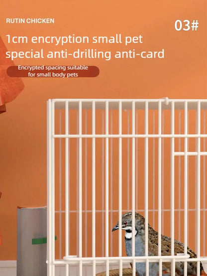 Rutin chicken specific cage, household large encrypted chick cage, small chicken cage, quail cage, Kor duck cage, breeding chick