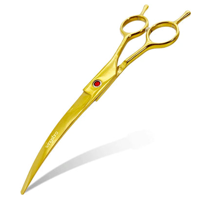 Pet Grooming Scissors   7inch Right and Left Hand Curved Scissors For Dog Grooming