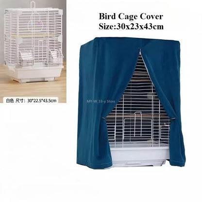 Bird Cage Cover Sunshade Breathable and Splashproof Large Bird Cage Cover Parrot Cage Shading Protective Products Bird Supplies