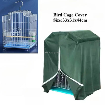 Bird Cage Cover Sunshade Breathable and Splashproof Large Bird Cage Cover Parrot Cage Shading Protective Products Bird Supplies