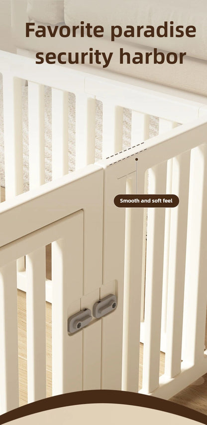 Pet Fence Interior Household Dog Fence Safety Protection Fence Anti Escape Free Splicing Dog Cage Portable Pet Partition Product