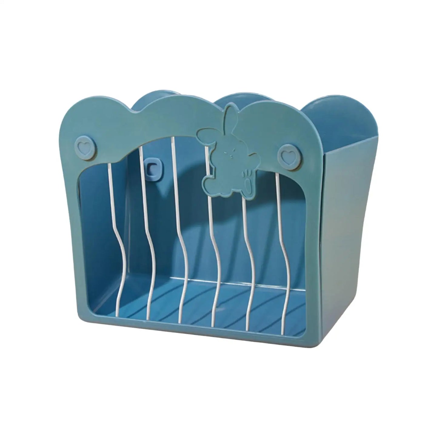 Rabbit Hay Feeder Guinea Pig Hay Feeder Less Waste Hay Rack Feeding Hay Manager for Ferret Bunny Chinchillas Small Animals
