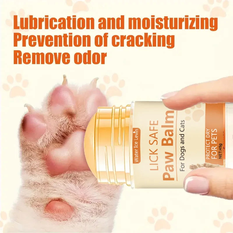 45g Pet Claw Care Cream, Coconut Oil and Niacinamide Pet Claw Cream - Deep Moisturizing, Non-Greasy, Quickly Relieves Dry Claw