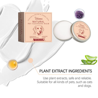 YEGBONG Pet Tear Stains Remover Balm 30g Eye Dogs Eye Stain Cleaning Cream Keep Drying Prevent Pigmentation Reduce Tear Marks