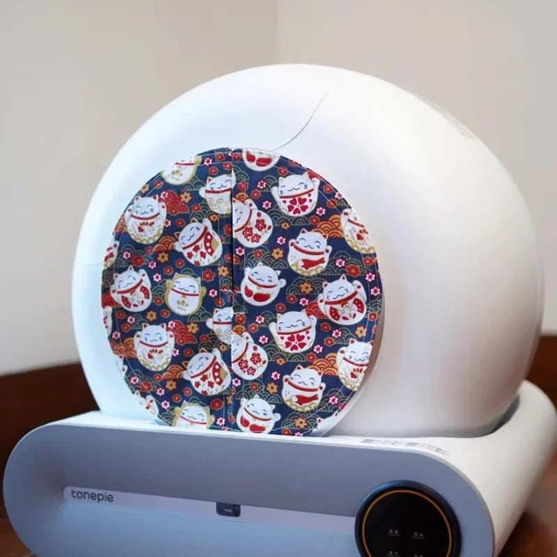 Closed Smart Litter Box Door Curtain Deodorant Pet Accessories Pure Handmade Cotton Deodorant Belt Litter Cat Toilet Cat Supplie