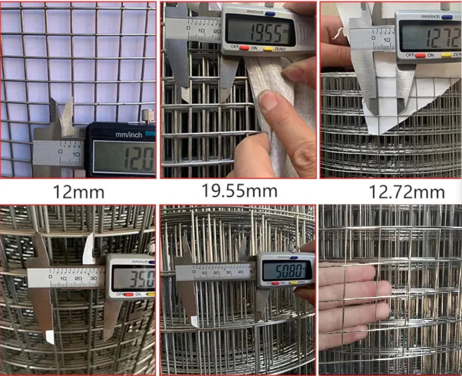 Hot Dip Galvanized Breeding Welding Wire Mesh Chicken Rabbit Squirrel Cage Mesh Balcony Garden Safety Net Anti Mouse Snake Fence