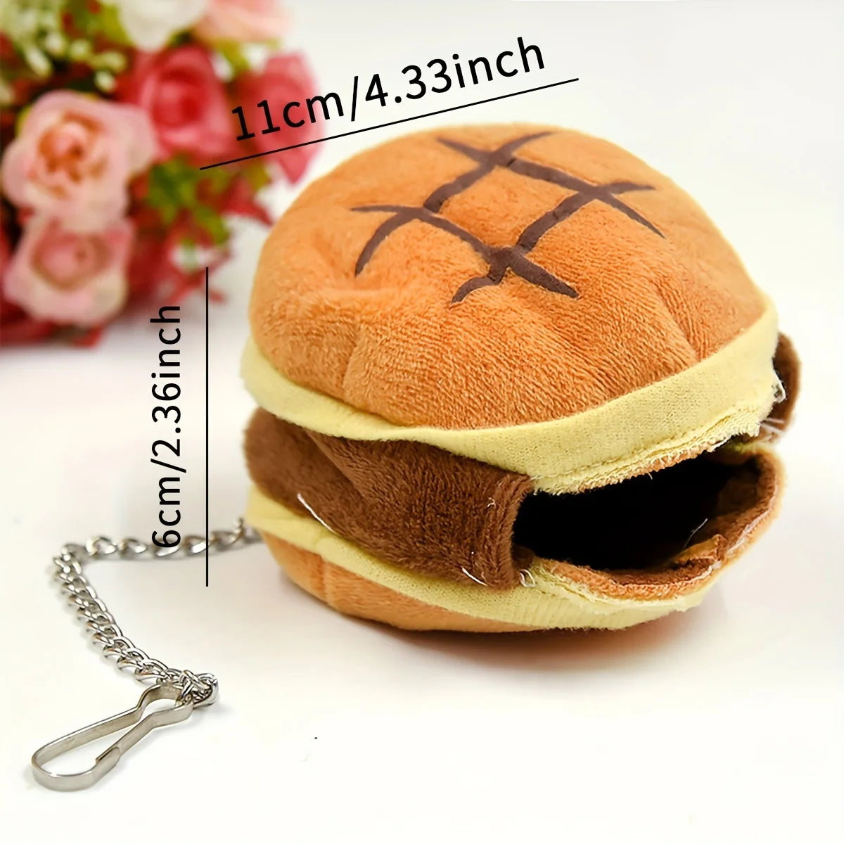 1pc-Hamburger Hamster Cages Cotton Small Animal Nest Cartoons House Carrier Pet Hanging Bed Zipper Strap Sleeping Bags