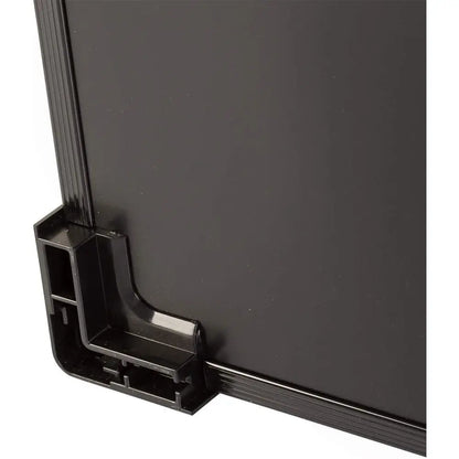 24 x 18 x 18 Large Glass Reptile Tank with Foam Backs, Double Hinged Door & Screen Vent