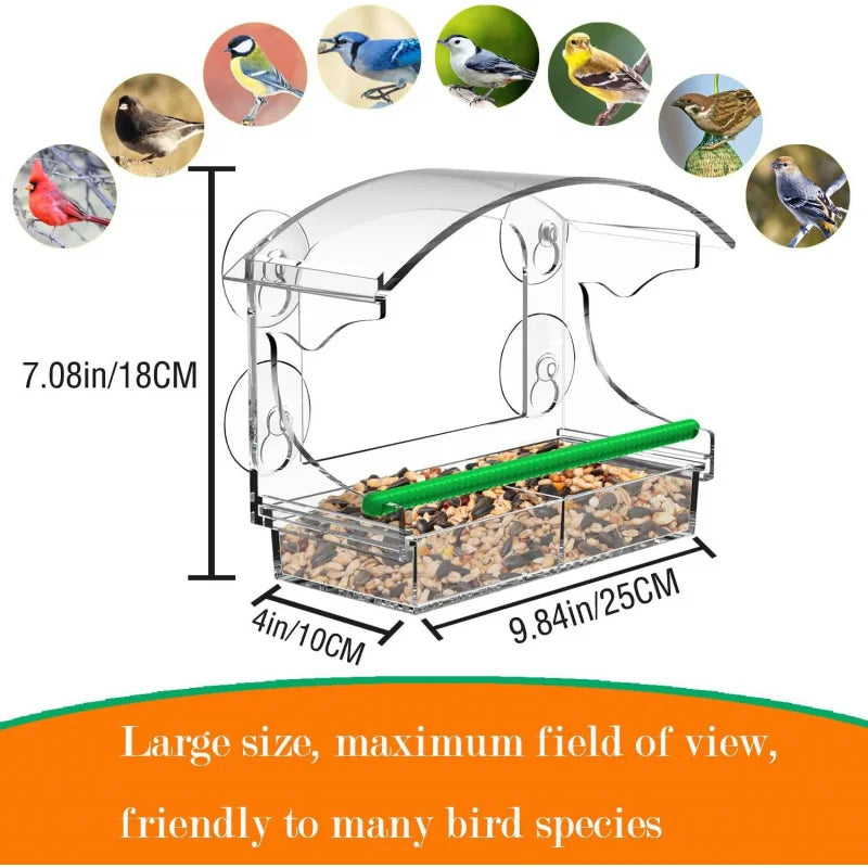 Parrot Breeding Cage Transparent Acrylic Large Special Cockatiel Budgerigar Lovebird Canary Pet Bird Cage
