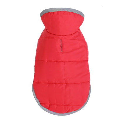 Reflective Pet Clothes Cute Windproof Reversible Kitten Jacket Coat Winter Warm Thicken Fleece Cat Costume For Small Cats Sphynx