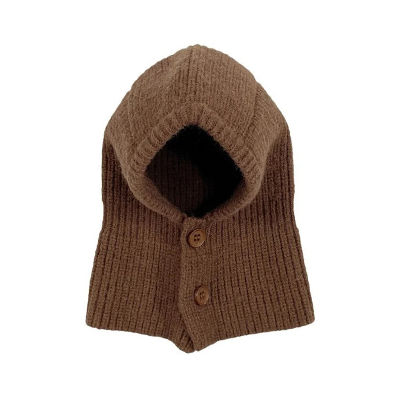 Pet Warmth Cover Head Knitted Hat Dog Small Dog Decoration Teddy Dog Accessories Small Dogs Winter Pet Warm Pullover Hat
