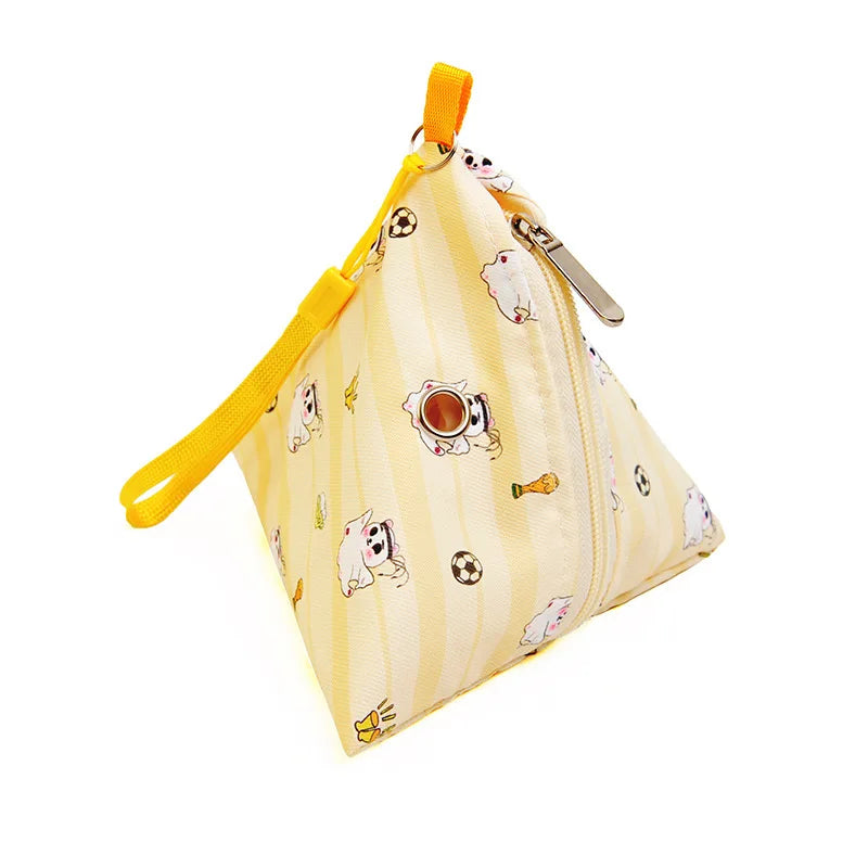 Sugar glider triangular nest for going out, hamster, honey weasel, carry bag, portable, fleece warm nest