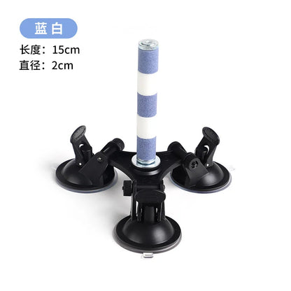 Multi-Functional Perch Stand for Birds with Bird Shower Perch Function Ideal Window Perch for Birds with Secure Suction Cup