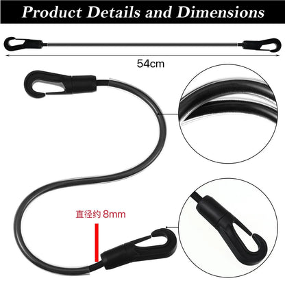 4pcs Horse Blanket Leg Straps with Double-ended clip 21.26 Inches Leg Straps for Horse Blanket Horse care accessories