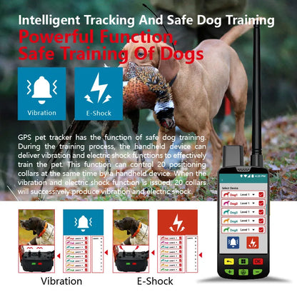 Eseek Enterprise GPS Dog Collar Fence System: 7-Zone Concurrent Management + Violation Analytics - Distributor Training Included