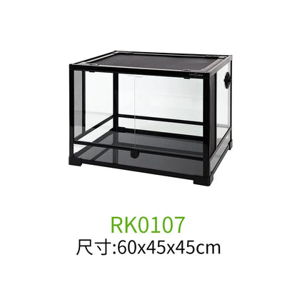 Climbing Pet Ecological Tank for Lizard and Chameleon Breeding,Landscape Reptile Box Suitable for Tortoise Snake and Multiple