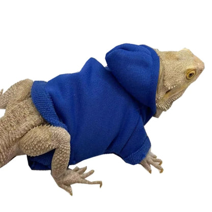 Fashion Bearded Dragon Clothes Costume Accessories Warm Apparel Clothing Hand-made Warm Coat Jackets for Small Animal Geckos