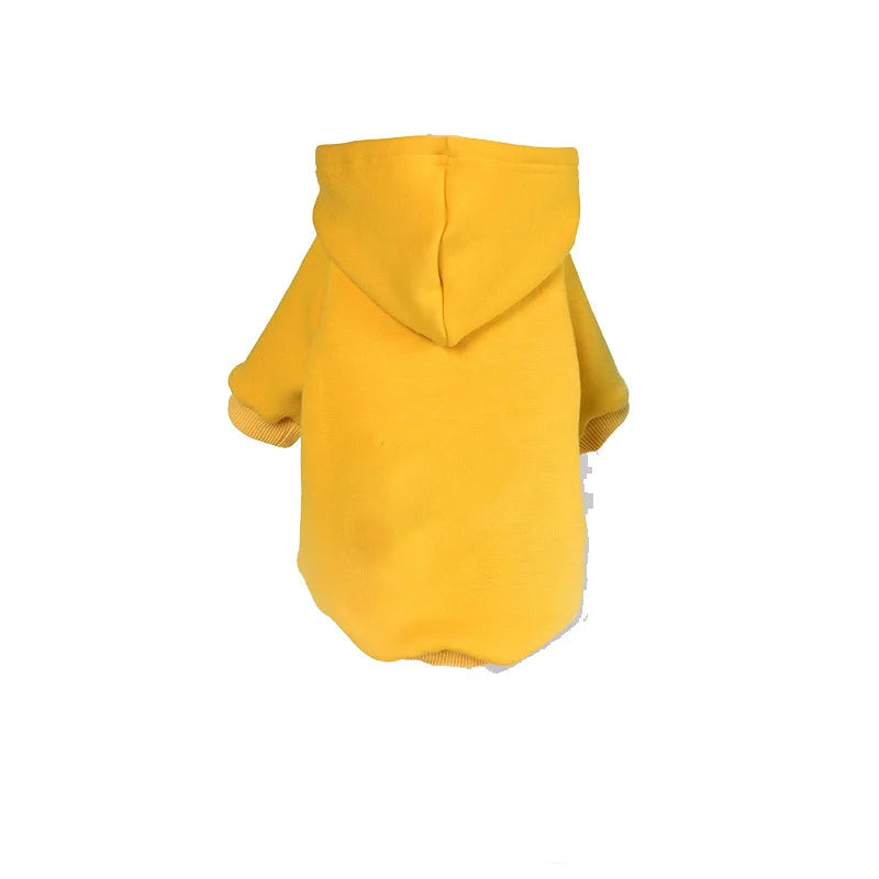 Winter Dog Clothes Sport Hoodies Sweatshirts Warm Coat Clothing Autumn for Small Medium Large Dogs Big  Pets Puppy hooded sweats