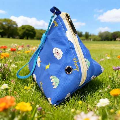 Sugar glider triangular nest for going out, hamster, honey weasel, carry bag, portable, fleece warm nest