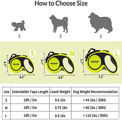 5M Luxury Pet Dog Leashes Retractable Dog Leash For Large  Medium Dogs Cat Puppies Accessories Small Automatic Extension Lanyard