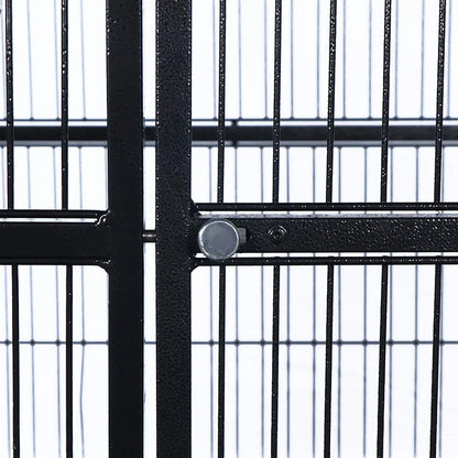 NO STOCK, PLEASE DONT BUY Wire Iron Metal Bird Cage with Wheel Aviary Canary Pigeon Breeding Aviaries Large Bird Cages