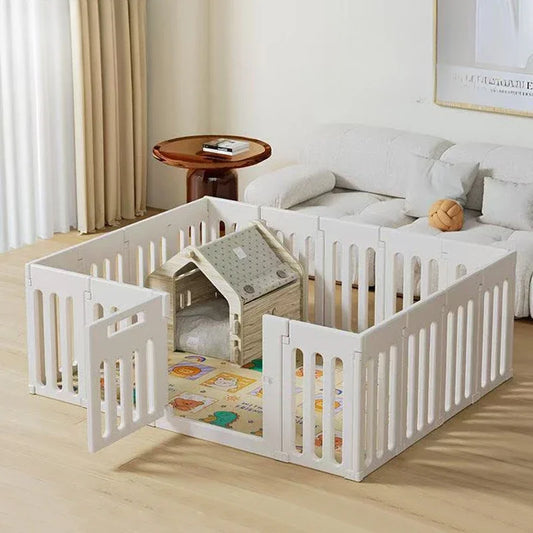 Open Top Small Dog Indoor Cage 66CM Away From Door Plastic Fence Eco-friendly Dog Cage Pet Animal Products Supplies Accessories