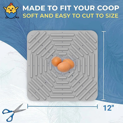 Chicken Egg Laying Mat Heating Nesting Breeding Pad Soft Poultry Bedding Liners Nest Box Pad For Chicken Birds Reptiles Hamsters