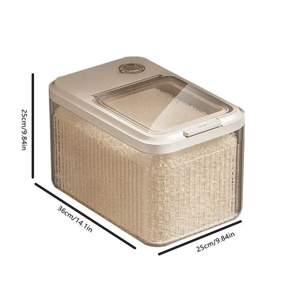 Dog Food Storage Sealed Container for Dog Food Airtight Treat Dispenser Weatherproof for Home Farm Garage Barn Pantry Soybean
