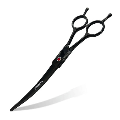 Pet Grooming Scissors   7inch Right and Left Hand Curved Scissors For Dog Grooming