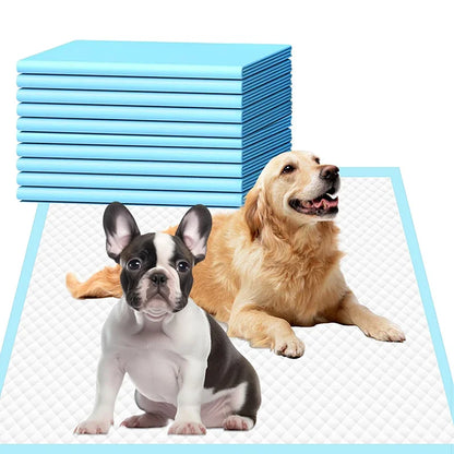 20/40/50/100PCS Blue Pet Diaper Cats Dogs Pet Diaper Dogs Training Disposable Care Pee Pads Surface Litter Clean Toilet Supplies