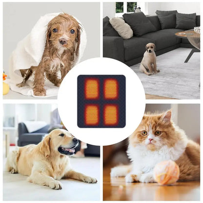 USB Heating Pad For Pet Winter Warmer Temperature Adjustable Intelligent Heating Mat For Cat Dog Nest Electric Heated Cushion