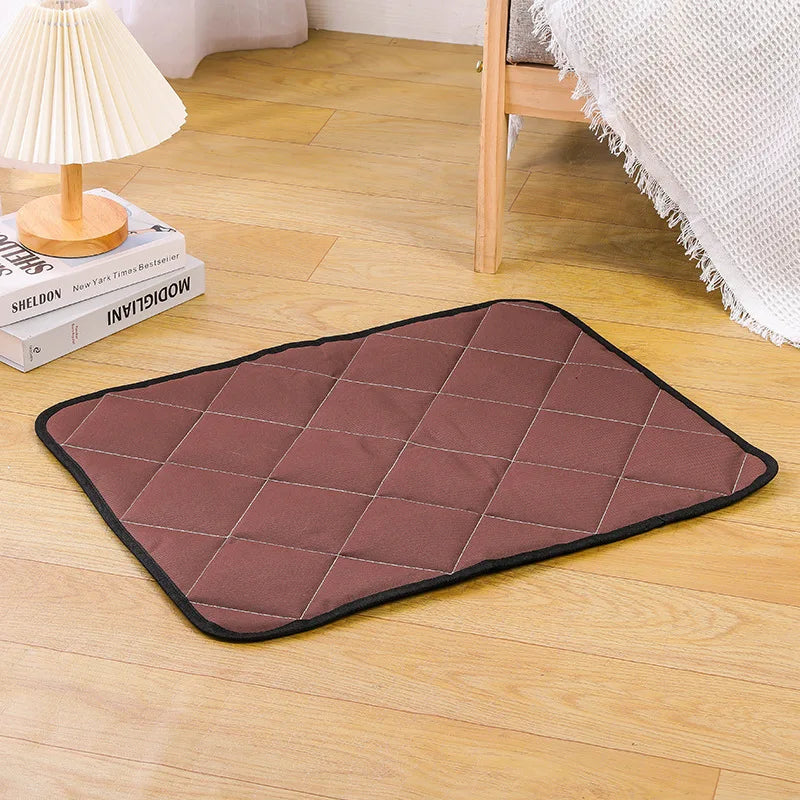 Washable Pet Pee Pad Pet Diaper Mat Reusable Mats for Dogs Dog Bed Urine Washable Dog Training Pad Four Seasons Pet Mat Urine