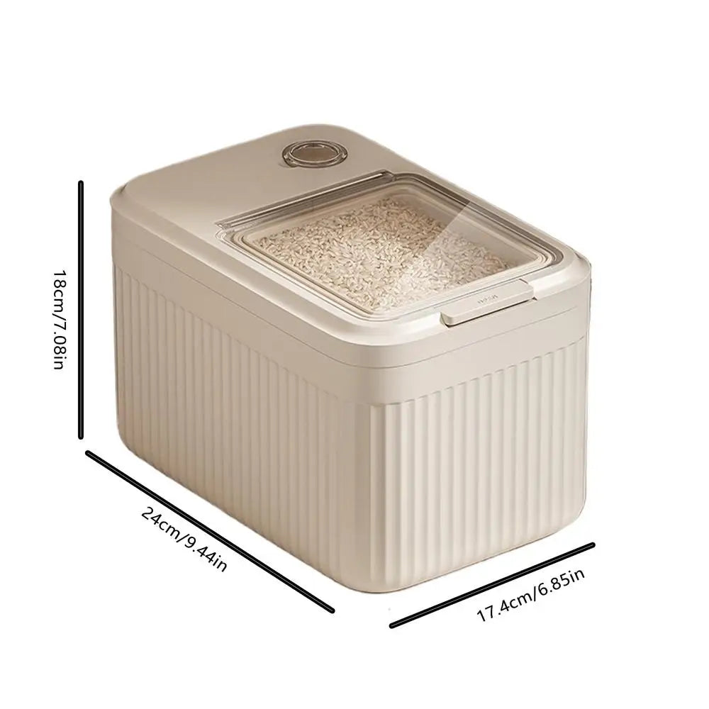 Dog Food Storage Sealed Container for Dog Food Airtight Treat Dispenser Weatherproof for Home Farm Garage Barn Pantry Soybean