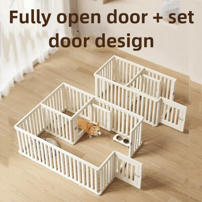 Pet Fence Interior Household Dog Fence Safety Protection Fence Anti Escape Free Splicing Dog Cage Portable Pet Partition Product