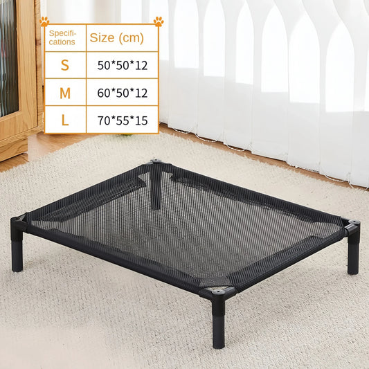 Pet Bed, Cat Dog Folding Camping Bed, Marching Bed, Portable, Detachable, Washable, All Season Cat Kennel, Puppy Bed Cat Bed
