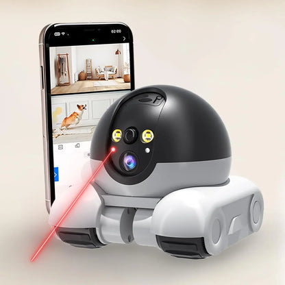 Pet Surveillance Cam era | 360° Robot Came ra,Baby Pet Camer a, Bidirectional Dialogue,Motion Detection,Dog/Cat/Baby/Elderly