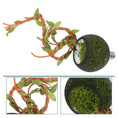 Mini Jumping Spider Shelter Natural Tree Vine Climbing Habitat Enclosure Hide Box Decorative Arboreal Spider Retreat Nesting