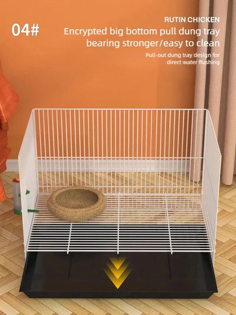 Rutin chicken specific cage, household large encrypted chick cage, small chicken cage, quail cage, Kor duck cage, breeding chick